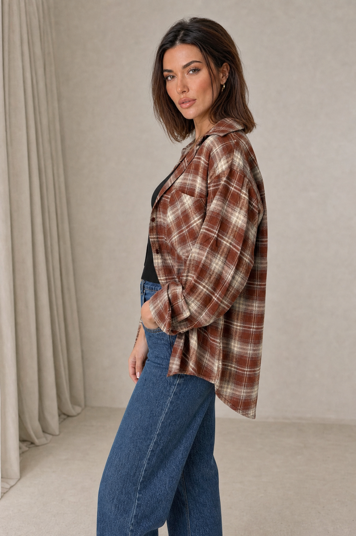 Camasa Carouri Brown
